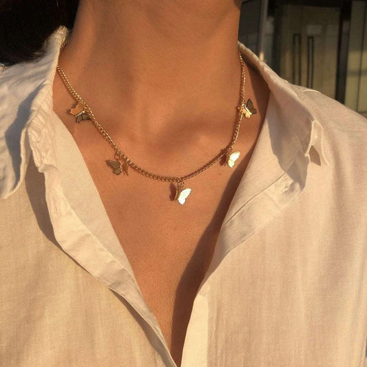 Boujee Butter-FLY Necklace