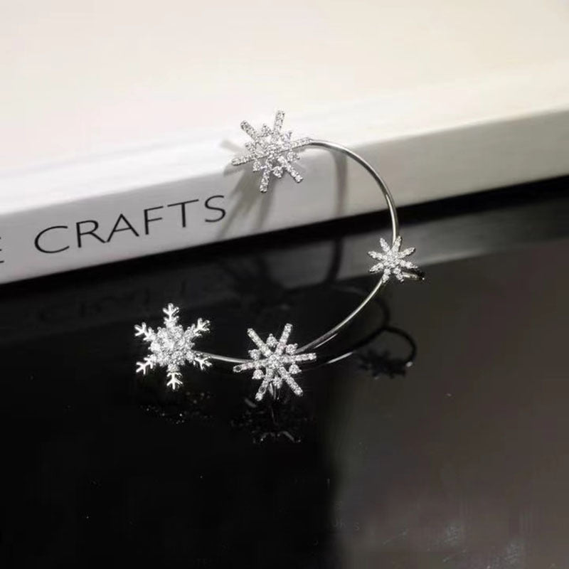 Snowflake Ear Cuffs